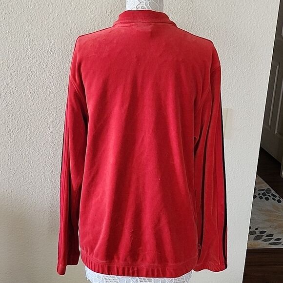 Vintage Adidas Velour Warm-up Jacket - Picture 3 of 7